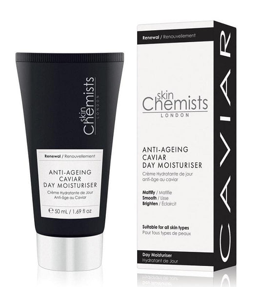 SkinChemists Soin Hydratant Anti-âge Caviar Jour 50 ml
