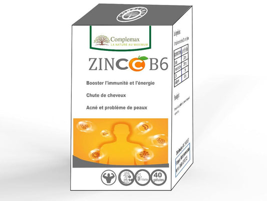 Complemax Zinc B6 40 Gelules
