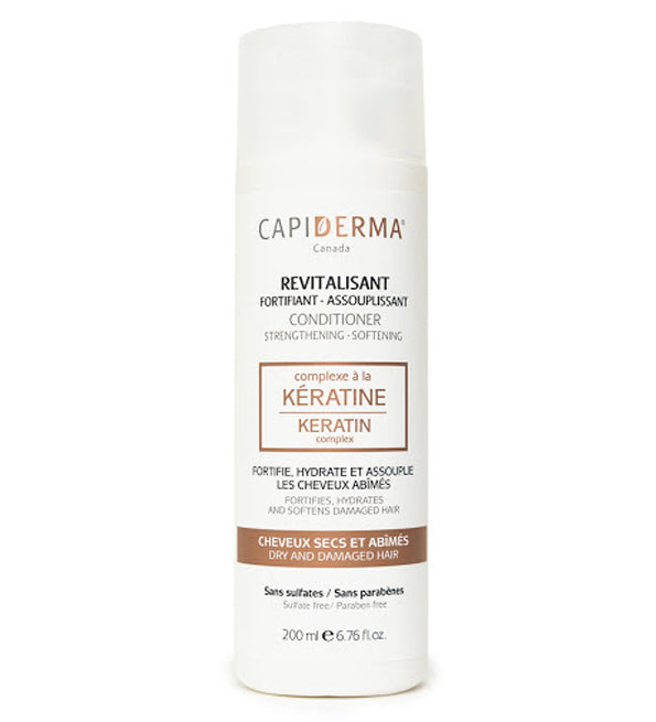 Capiderma - Revitalisant après shampoing à la Kératine - 200 ml