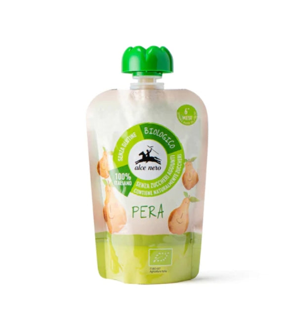 ALCE NERO PUREE POIRE 100G