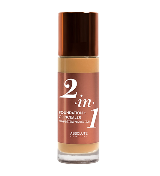 Absolute New York  2in1 Foundation & Concealer Cool Beige 35ml