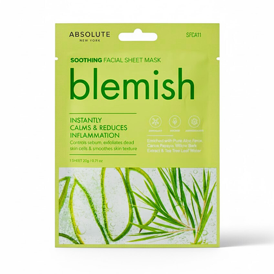 Absolute New York Blemish Facial Sheet Mask
