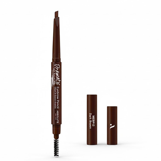 Absolute New York Perfect Eyebrown Pencil Dark Brown Soft Formula