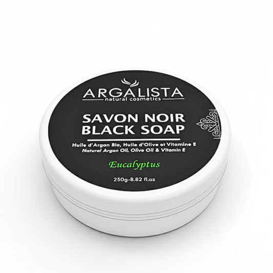 Argalista Savon Noir Eucalyptus 250g