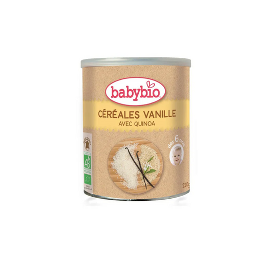 BABYBIO CEREALES VANILLE 220G