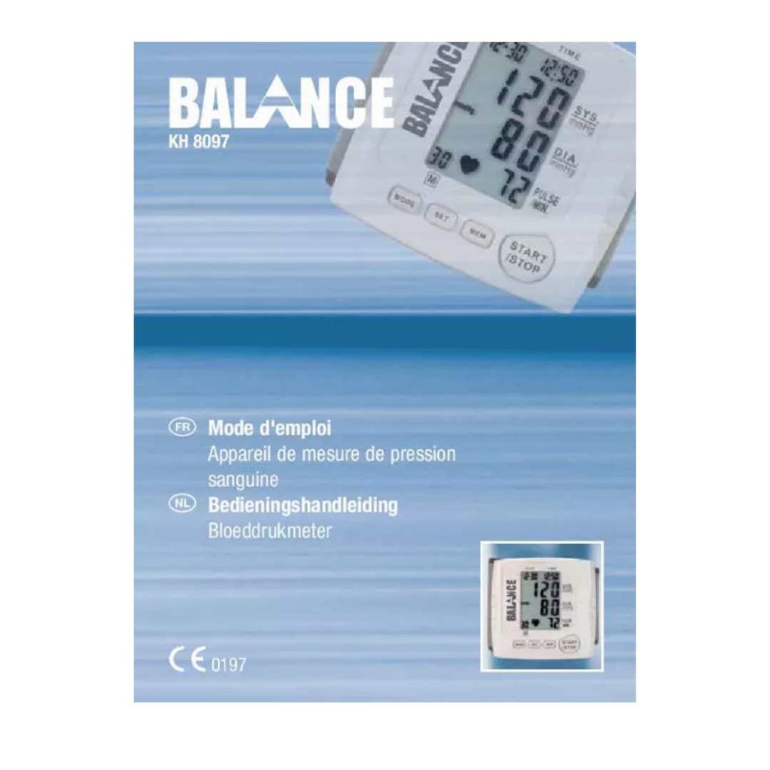 Balance Tensiometre KH 8097
