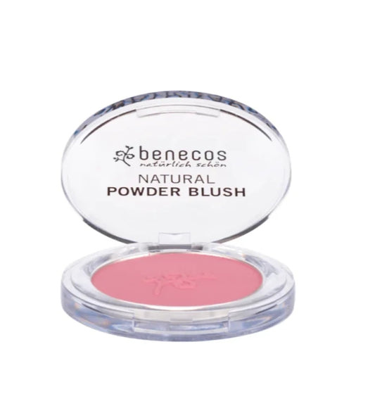 Benecos Natural Compact Blush Mallow Rose