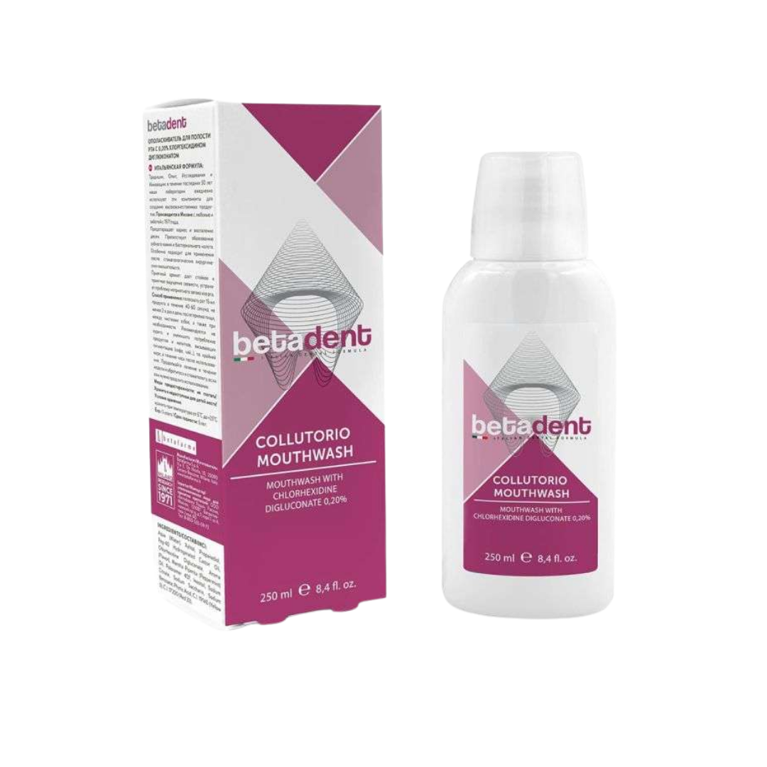 Betadent Bain De Bouche Chlorhexidine 250ml