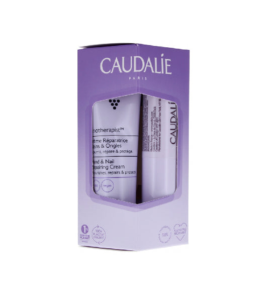 Caudalie Vinotherapiste Duo Creme Mains &amp; Ongles &amp; Soin Des Levres"
