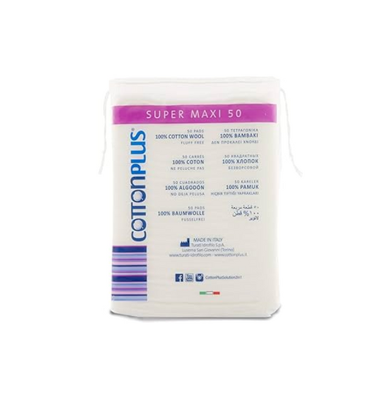 Cotton Plus Coton Carre 50 Pieces