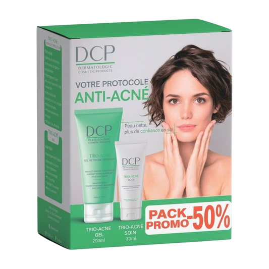 DCP Anti-Acne Trio-Acne Soin Ski 30ml+Trio-Acne gel Nettoyent Duo Pack