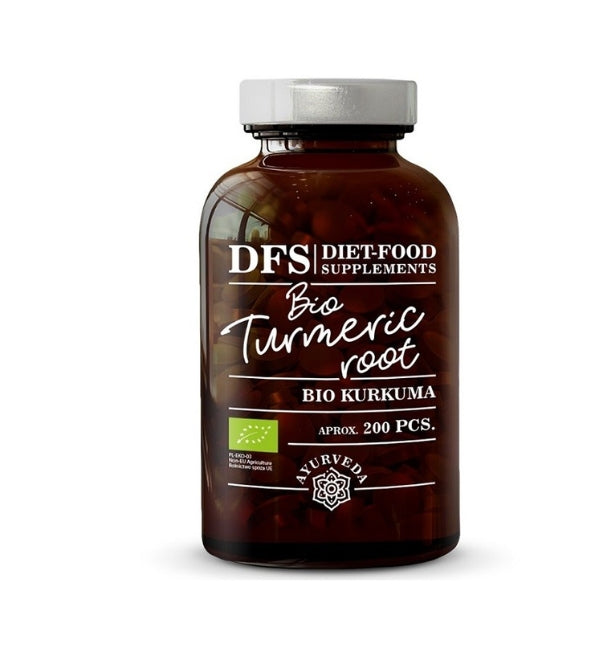 DIET FOOD CURCUMA 400MG 200 CAPSULES