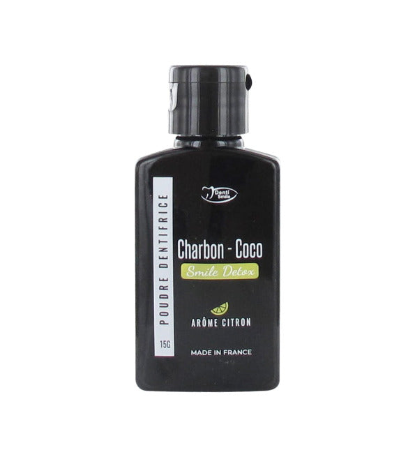 Denti-Smile Poudre Blancheur Au Charbon "Arome citron" 15g