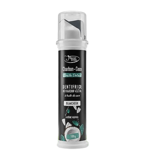 Denti-Smile Poudre Blancheur Au Charbon Coco menthe10g