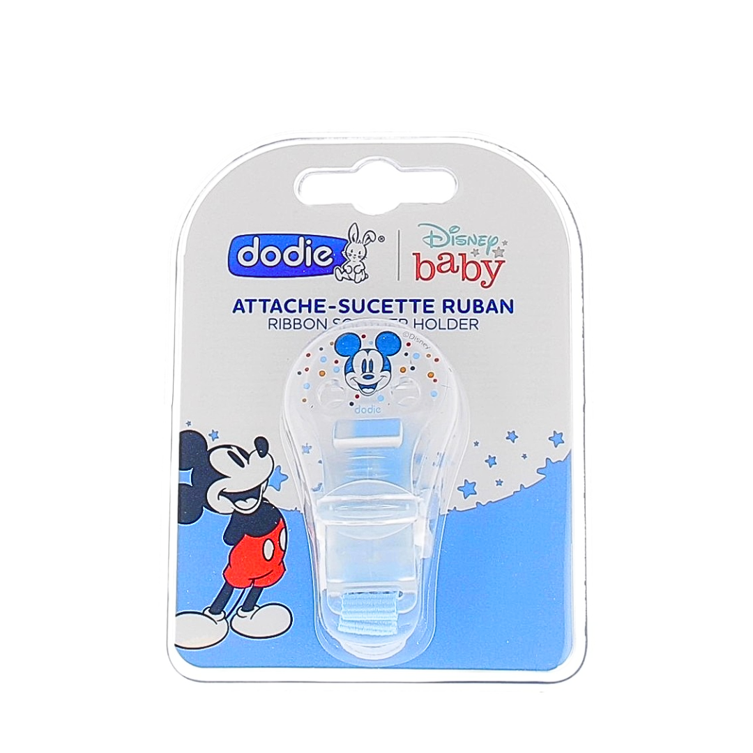Dodie - Attache-sucette Ruban Disney Baby Mickey