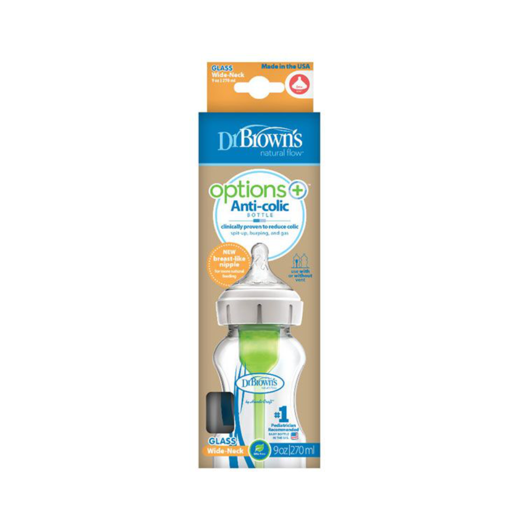 Dr Brown's Biberon en verre Col Large 270ml WB91700