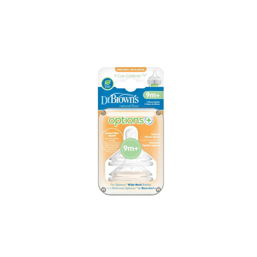 Dr Brown's 2 Tetines Col Etroit L4 +9m 312-INTL