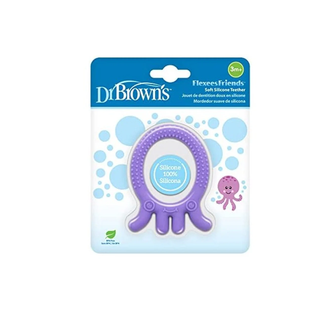 Dr Brown's Anneau de Dentition Urple +3m
