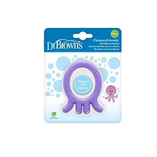 Dr Brown's Anneau de Dentition Urple +3m