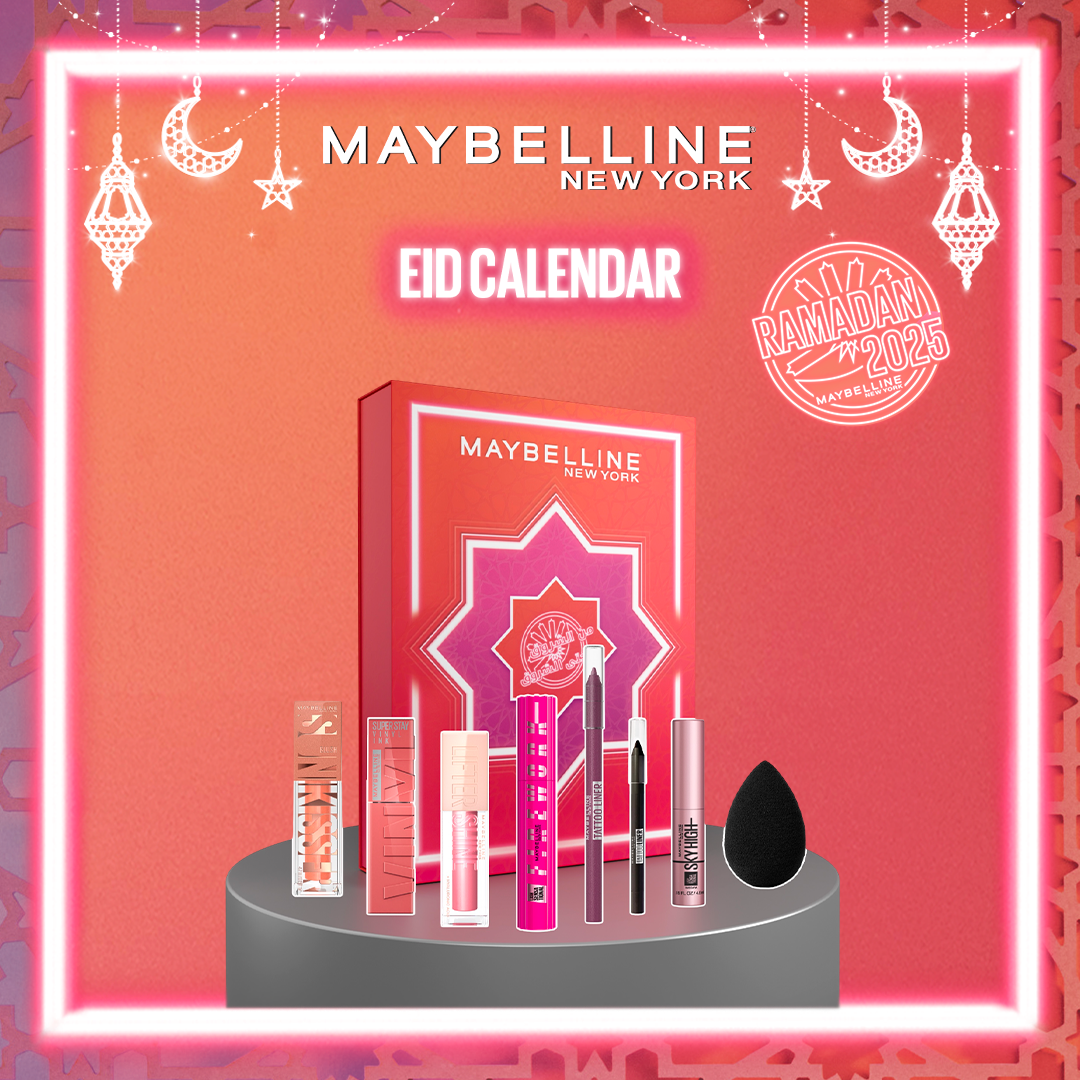 Maybelline CALENDRIER EID 2025 – COFFRET MAQUILLAGE ÉDITION LIMITÉE
