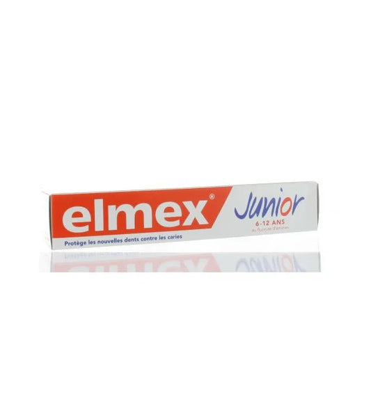Elmex Dentifrice Junior 6-12 Ans 75ml
