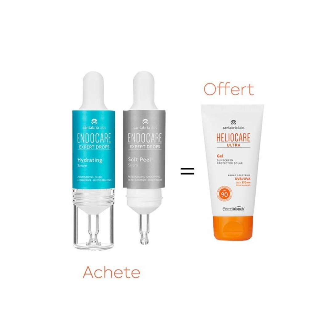 Endocare Expert Drops Depigmenting Protocol+ Geliocare Ultra Gel 90 Pack