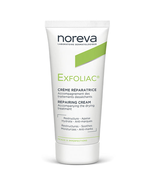 NOREVA EXFOLIAC CRÈME RÉPARATRICE 40 ml