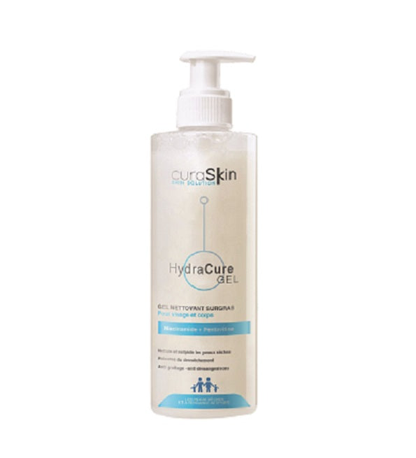 CURASKIN HydraCure Gel Nettoyant Surgras 200ml