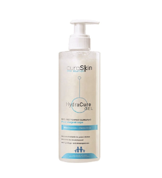 CURASKIN HydraCure Gel Nettoyant Surgras 400ml