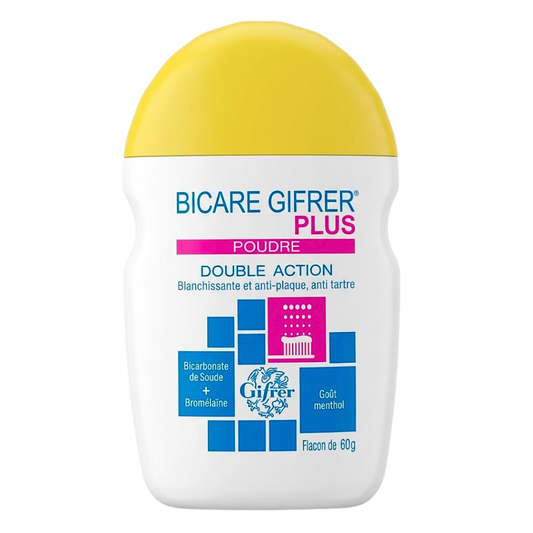 Gifrer Bicare Plus Poudre Blancheur Menthe 60g