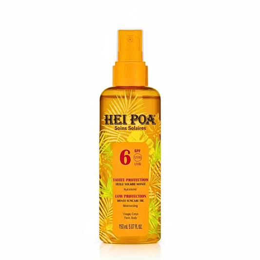 Hei Poa Huile Solaire Monoi Hydratante Spf6