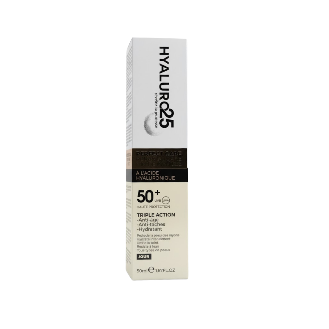 Hyaluro25 Ecran Solaire Fluide Invisible spf50+ 50ml