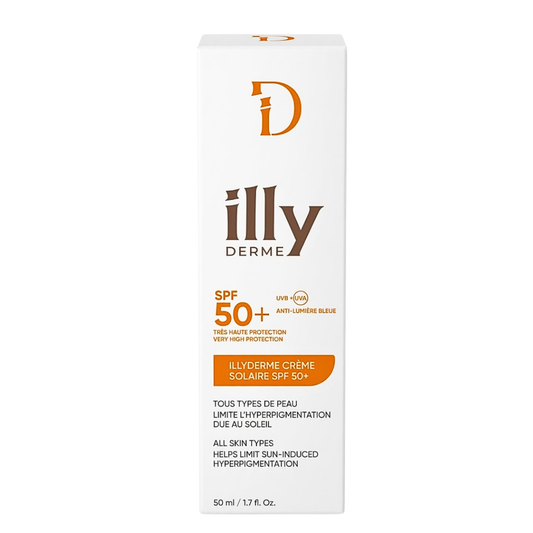 Illyderme Ecran Solaire Spf50+ 50ml