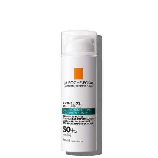 La-Roche-Posay ANTHELIOS OIL CORRECT | Peau grasse à imperfections | 50ml
