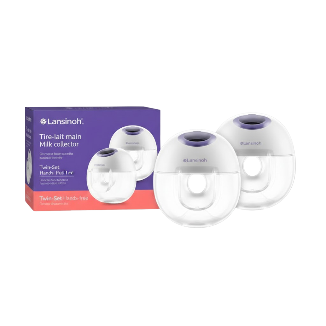 Lansinoh Tire-Lait Main Libre Compact Double