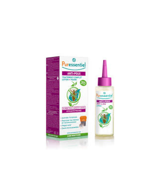 Puressentiel anti-poux traitement complet lotion - flacon de 100 ml