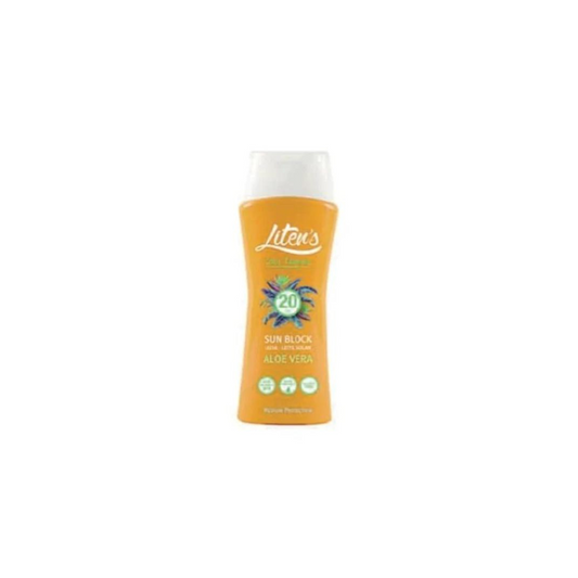 Liten's Lait Solaire Aloe Vera Spf20 250ml