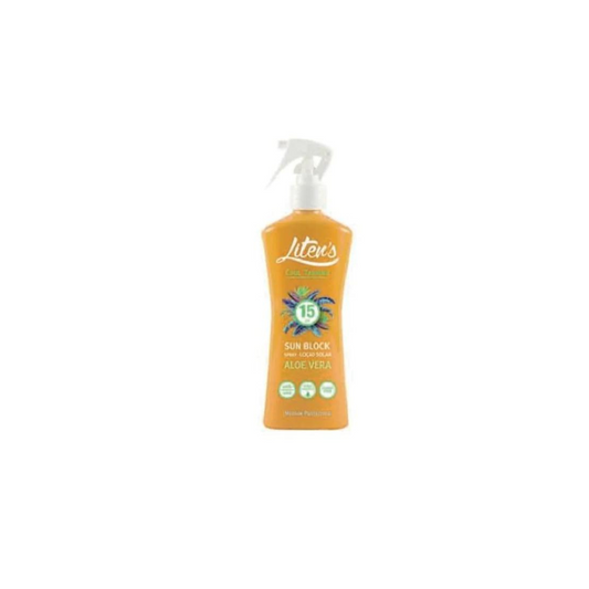 Liten's Lait Solaire Aloe Vera Spray Spf15 250ml