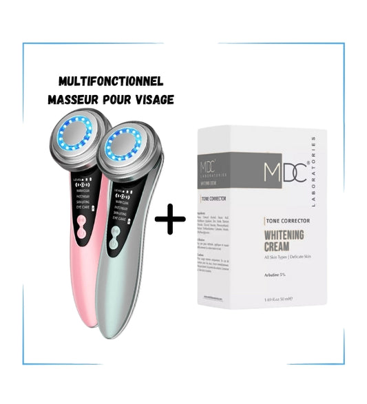 MDC PACK Anti-Taches + Appareil Masseur Pour Visage Offert