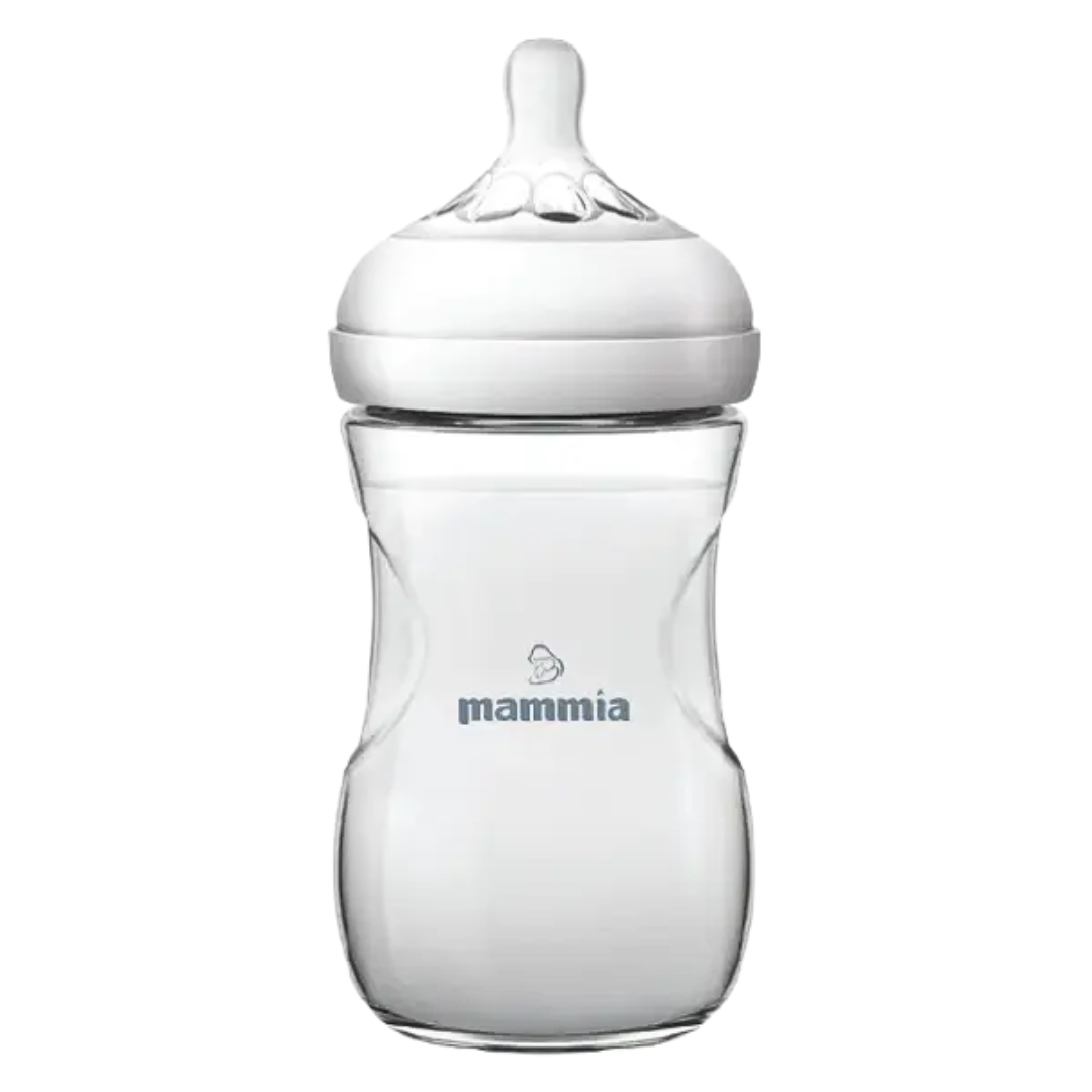 Mammia Biberon Natural Feeling 330ml Blanc
