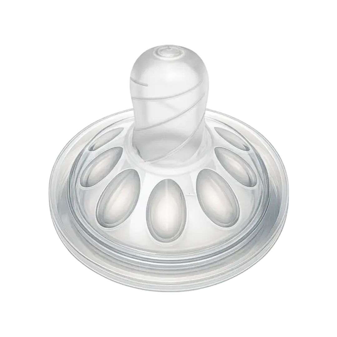 Mammia Paire Tetines En Silicone Natural 6m+