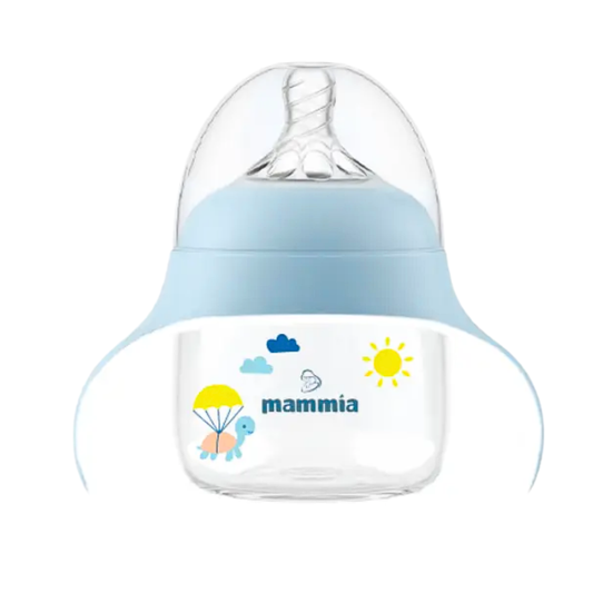 Mammia Biberon Evolutif 2 En 1 Avec Poignée Ergonomique 150ml