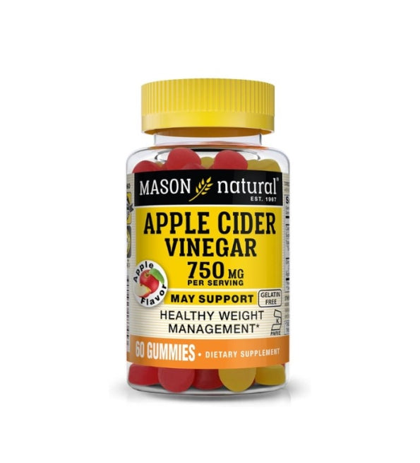 Mason Natural Apple Cider Vinegar 60 Gummies 1834-60
