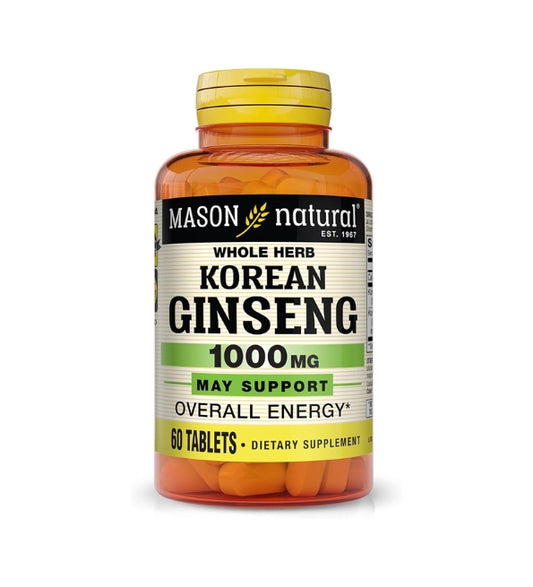Mason natural Korean Ginseng 60 tablets
