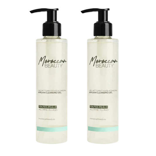 Moroccan Beauty Gel Nettoyant Douceur D'argan 200ml Duo Pack