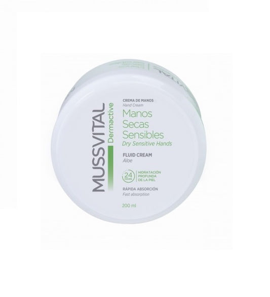 Mussvital creme mains seches &amp; sensibles 200ml