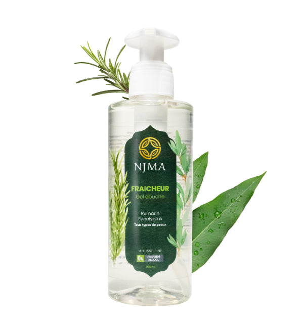 NJMA Fraicheur Gel Douche Romarin &amp; eucalyptus 200ml