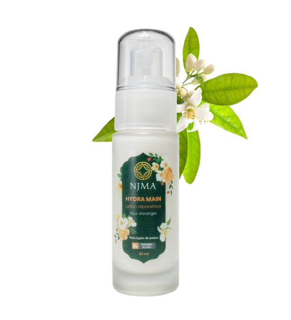 NJMA Hydra Main lotion reparatrice Fleur d'oranger 30ml