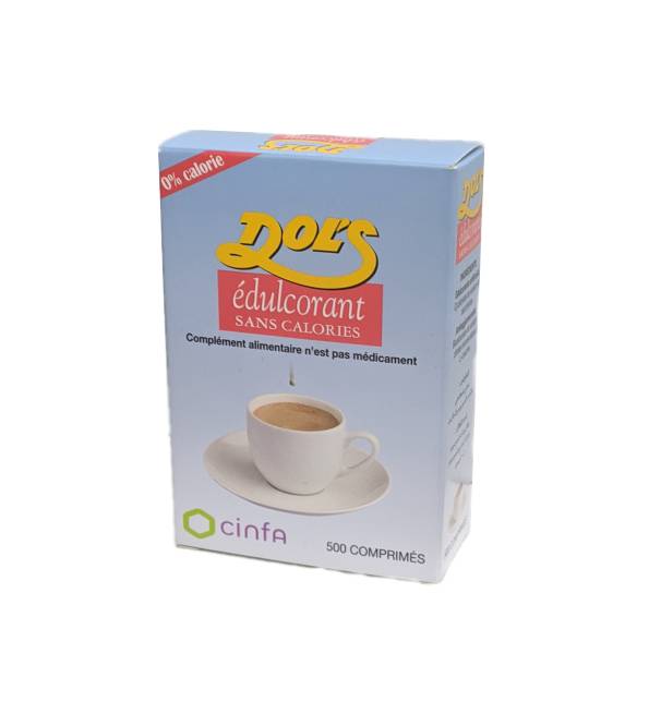 Dol's Edulcorant sans calories 500 Comprimés