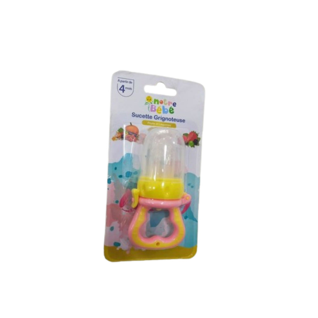 Notre Bebe Sucette Grignoteuse Fruits &amp; Legumes +4m